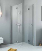 Душові двері Radaway Essenza New KDD-B 80 ліва без порога хром / прозоре скло 385070-01-01LB