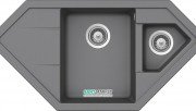 Мийка для кухні Teka Astral 80 Е-TG врізна 2 чаші сірий металік 88935