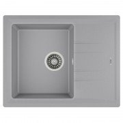 Мийка для кухні Teka Stone 45 B-TG 1B 1D врізна 1 чаша сірий металік 115330042