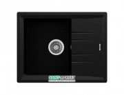 Мийка для кухні Teka Stone 45 B-TG 1B 1D врізна 1 чаша чорний металік 115330045