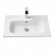 Раковина для ванної кімнати Roca Victoria з установкою на тумбу 605х450 ​​мм кераміка білий A32799E000