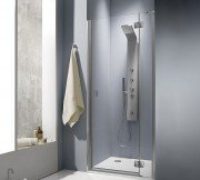 Душевая дверь Radaway Essenza DWJ 80 левая хром/коричневое стекло 32712-01-08NL