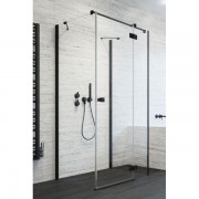 Душевая дверь Radaway Essenza New Black KDJ+S 90 правая чёрный/прозрачное стекло 385020-54-01R