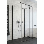 Душевая дверь Radaway Essenza New Black KDJ+S 100 правая чёрный/прозрачное стекло 385022-54-01R