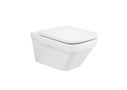 Унитаз подвесной Roca Dama-N Rimless 36х57 см керамика белый A34678L000