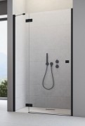 Душевая дверь Radaway Essenza New Black DWJ 90 левая чёрный/прозрачное стекло 385013-54-01L