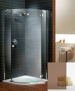 Душевая кабина Radaway Almatea PDJ 90х90 правая профиль хром/коричневое стекло 30702-01-08N