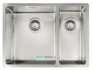 Мийка для кухні Teka BE LINEA R15 2B 580 під стільницю 2 чаші нержавіюча сталь 10125167