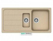 Мойка для кухни Teka Simpla 60 B L-TG врезная 2 чаши топаз 40144546