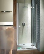 Душові двері Radaway Almatea DWJ 120 права хром / скло інтімато 31502-01-12N