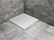 Душовий піддон Radaway Teos C 100x100 см литий камінь білий HTC100100-04