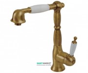 Змішувач для кухні з висувною лійкою BUGNATESE OXFORD OXBR6388