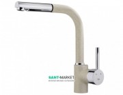 Смеситель для кухни Teka ARK 938 врезной с выдвижной лейкой песочный/хром 23938121S