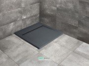 Душовий піддон Radaway Teos C 90x90 см литий камінь антрацит HTC9090-64