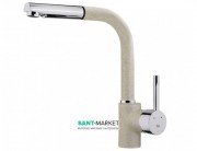 Смеситель для кухни Teka ARK 938 врезной с выдвижной лейкой песочный/хром 23938121S