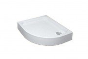 Душовий піддон Radaway Laros E Compact 100x80 см лівий акрил білий SLE81017-01L