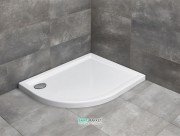 Душевой поддон Radaway Tasos Plus E 100x80 см правый акрил белый STE1086-30R