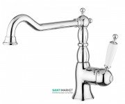 СМЕСИТЕЛЬ ДЛЯ КУХНИ BUGNATESE OXFORD ОДНОРЫЧАЖНЫЙ РЕТРОСТИЛЬ БРОНЗА OXBR6384