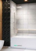 Шторка для ванної Radaway Modo New PNJ 60 прозоре скло / хром 10006060-01-01