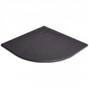 Душовий піддон Radaway Kyntos A 100x100 см литий камінь антрацит HKA100100-64