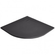 Душовий піддон Radaway Kyntos A 80x80 см литий камінь антрацит HKA8080-64