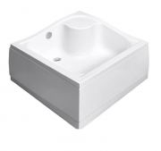Душевой поддон Radaway Korfu C 90x90 см акрил белый 4C99400-03