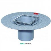 Зливний трап для душу Aco ShowerPoint верхня частина 149х149 з фланцем пластик 5141.37.00