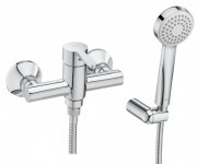 Змішувач для душа Roca Carelia настінний з ручним душем латунь хром A5A208AC0K