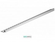 Перехідна панель для підлоги ACO ShowerStep 1490 мм ліва НЕ полірована нержавіюча сталь 9010.72.43