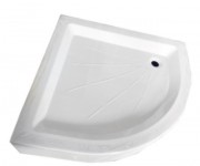 Душовий піддон Radaway Briz A Compact 80x80 см акрил білий BL332