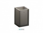 Cтакан для зубних щіток Roca Ice настільний скло чорний A816860012