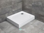 Душевой поддон Radaway Delos D 80x75 см правый со съемной панелью белый 4D87514-03R