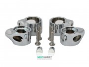 Комплект креплений для сидения ROCA soft-close латунь хром AI0001100R