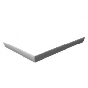 Панель для піддону Radaway Paros D 170х80 см права сірий граніт MOD8017-47-1P