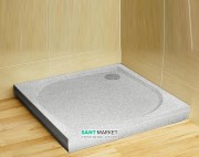 Душевой поддон Radaway Paros D 100x80 см серый гранит MBD8010-47-1