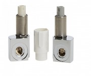 Крепежный комплект с микролифтом для сидений ROCA Meridian металл хром AI0012400R