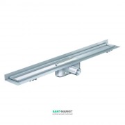 Душевой канал ACO ShowerDrain C 70х1185 мм с вертикальным фланцем сифон стандартный без решетки нержавеющая сталь 408762