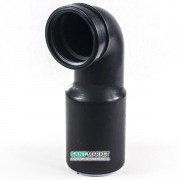 Зливний коліно для прихованої установки Roca DUPLO пластик чорний AV0004800R