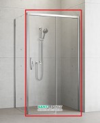 Душевая дверь Radaway Idea KDJ 160 правая хром/прозрачное стекло 387046-01-01R