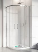 Душевая кабина Radaway Idea PDD 120Lx80R профиль хром прозрачное стекло 387139-01-01+387155-01-01