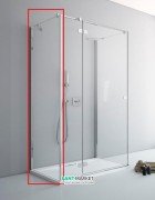 Стенка душевая боковая Radaway Fuenta New/Essenza New S1 75 хром/прозрачное стекло 384049-01-01