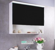 Зеркальный шкаф Буль-Буль Okinava с диодной подсветкой 800х237х726 белый Okinava 80