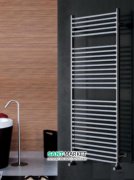 Полотенцесушитель електричний з теном прихованого підключення на кнопці, колір хром Scirocco Laguna LAG 12x50E + KTE CR