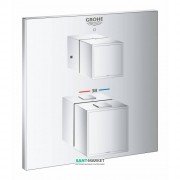 Термостат для душа Grohe Grohtherm Cube c переключателем на 1 положение хром 24153000