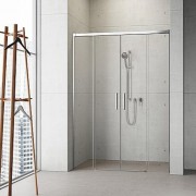 Душові двері Radaway Idea DWD 200 хром / прозоре скло 387120-01-01