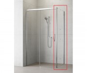 Стінка душова бічна Radaway Idea KDJ S1 120 права хром / прозоре скло 387054-01-01R