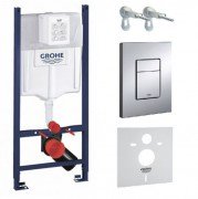 Система инсталляции Grohe Rapid SL для подвесных унитазов UA3873200A
