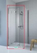 Душевая дверь Radaway Fuenta New KDJ B 90 левая хром/прозрачное стекло 384082-01-01L