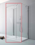 Душові двері Radaway Fuenta New KDJ + S 120 права хром / прозоре скло 384024-01-01R