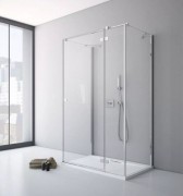 Душевая дверь Radaway Fuenta New KDJ+S 120 левая хром/прозрачное стекло 384024-01-01L